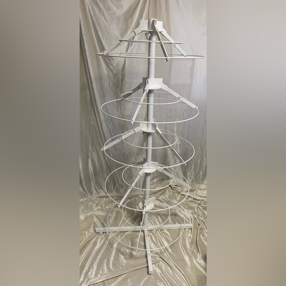 5-tier Revolving Shoe Carousel